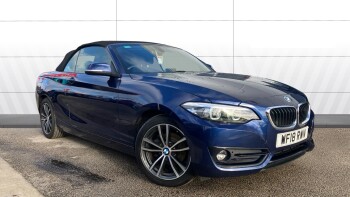 BMW 2 Series 218i Sport 2dr [Nav] Petrol Convertible